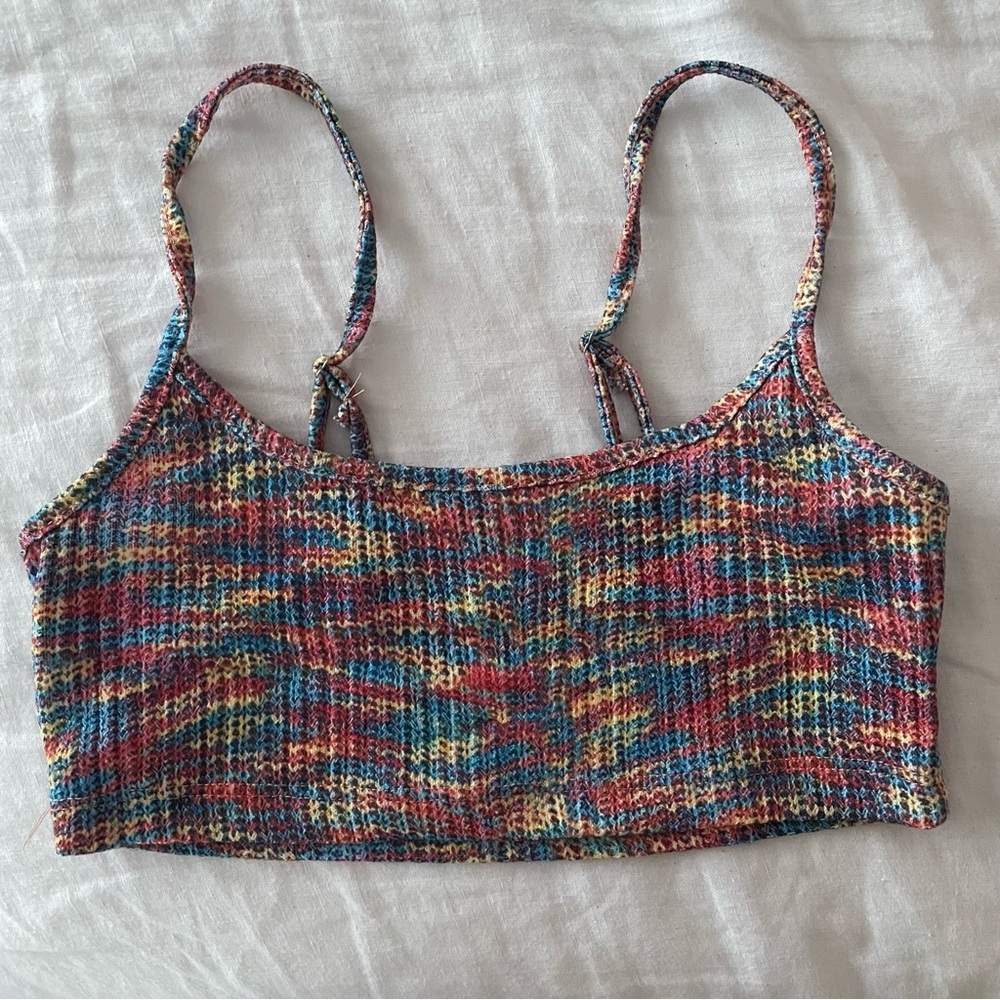 MULTI COLORED TANK TOP